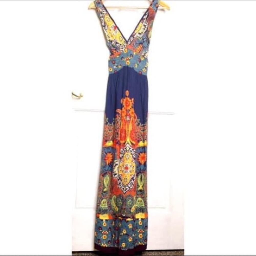 Angie Boho Maxi Dress